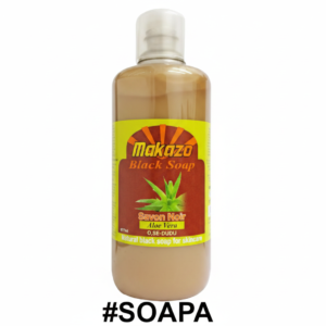 Makazo Black Soap Savon Noir Aloe Vera 977ml #SOAPA