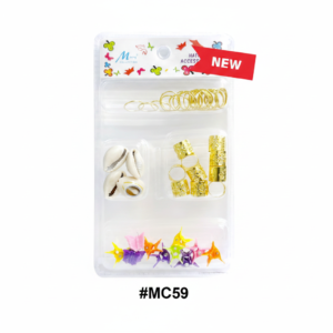 Murry Collection, Hair Accessory Kit with Cuffs, Shells #MC59
