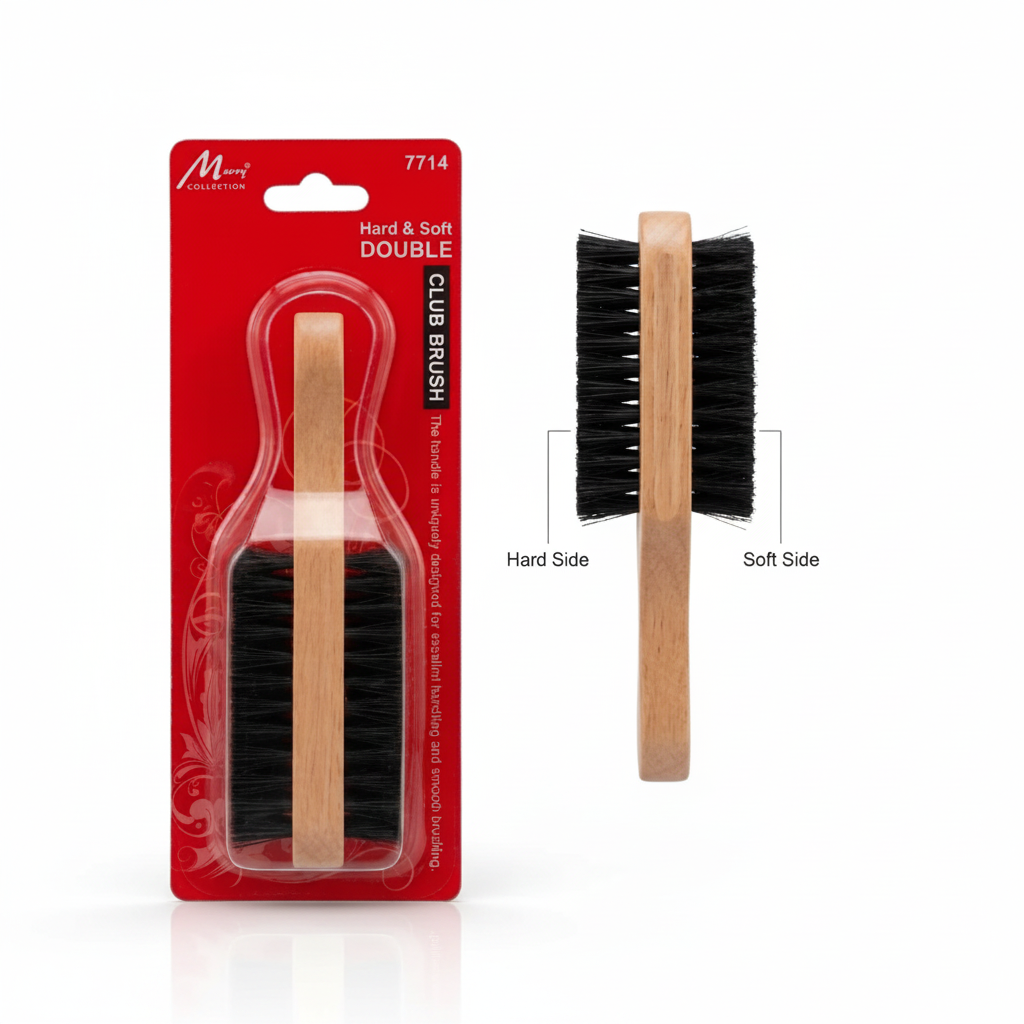 Double Club Brush Hard & Soft Murry Collection #7714PK