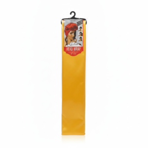 Head Wrap Magic Yellow Satin - Hair Protection #SCA45GOL
