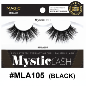 Magic Collection MysticLash #MLA105 3D Faux Mink Eyelash β Black