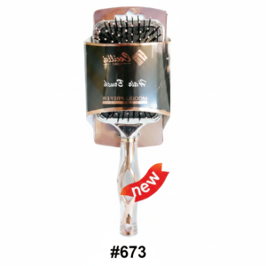 Gorilla Hair Brush Large Round Cushion with Clear #673