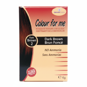 Colour for Me Permanent Powder Hair Colour Dark Brown 2 6g #ME03
