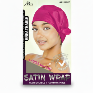 Satin Wrap Ladies Du-Rag - Fashionable Comfortable #M2139AST