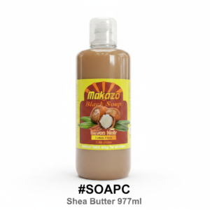 Makazo Black Soap Savon Noir Shea Butter 977ml #SOAPC