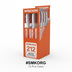 Wisdom 212 Smokers Extra Hard Toothbrush 1pcs #SMKORG