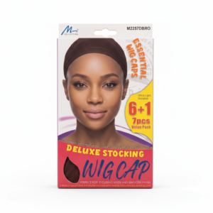Wig Cap Murry Deluxe Stocking - Brown 7pcs Value Pack #M22257DBRO