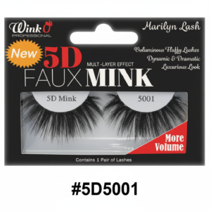 Wink'O Marilyn Lash #5D5001 5D Faux Mink Eyelash – Multi-Layer Effect