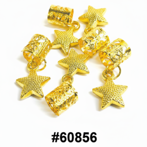 Gold Star Dread Charms - 24pack Card #60856