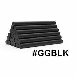 Magic Collection Glue Gun Sticks Black - 12pcs Pack #GGBLK