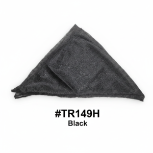 Triangle Hair Net Black #TR149H