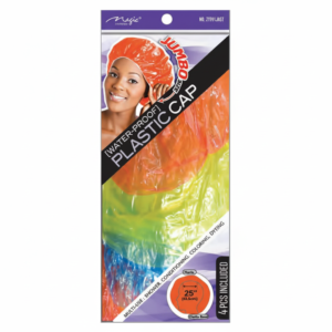 Magic Collection Multicolor Rainbow Braid Cap in Retail Packaging