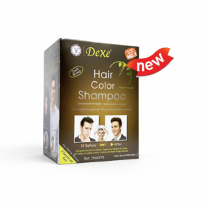 Hair Colour Shampoo Dexe Dark Brown - 25ml x 10sachet #Dexe10