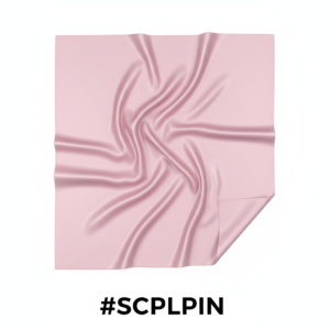 Premium Light Pink Satin Bonnet Head Wrap 90ร90 #SCPLPIN