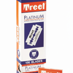 Treet Platinum Super Stainless Razor Blades 100 Pack #TREET
