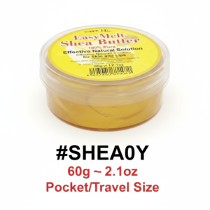EasyMelt Yellow Shea Butter 60g / 2.1oz Pocket #SHEA0Y