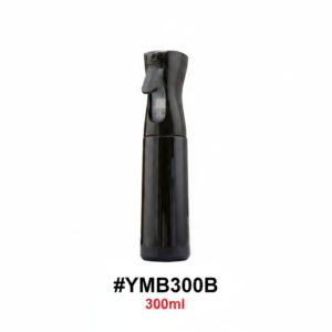 Continuous Mist Spray Bottle 300ml Black #YMB300B