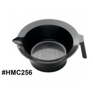 Black Hair Dye Mixing Bowl with Handle & Spout #HMC256