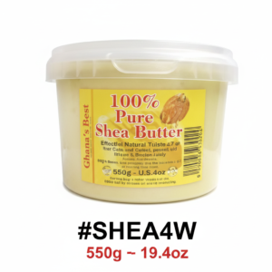 Ghana’s Best 100% Pure Shea Butter 550g (19.4oz) #SHEA4W