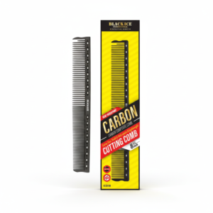 Cutting Comb - 8.5 Inch Black Ice Carbon #CCO108