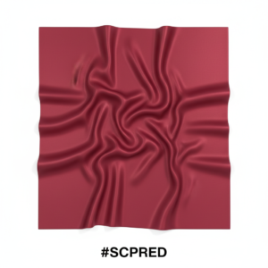 Premium Red Satin Bonnet Head Wrap 90ร90 for Hair #SCPRED