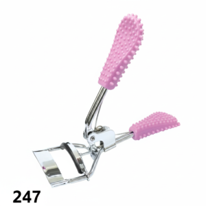 Professional Eyelash Curler - Pink Rubber Grip Handle #247