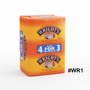 Wright’s Traditional Coal Tar Soap 4 Bars Pack 4x100g #WR1