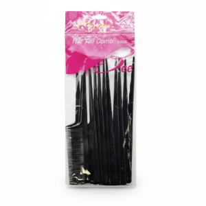 Hair Fall Comb Pack Magic Black 12Pcs Pack #2405BLK