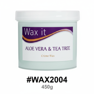 Wax It Aloe Vera & Tea Tree Creme Wax 450g #WAX2004