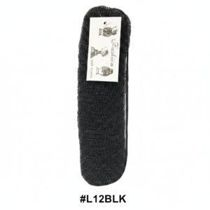 Fashion, Hair Stuffing Bun Maker, Black #L12BLK