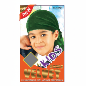 Kids Velvet Durag Premium Fabric with Ultimate #M1954AST