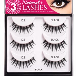 Remy Natural Lashes in Black, perfect for enhancing your beauty