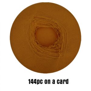 Extra Fine Light Brown Hair Net 144pcs for styling and care