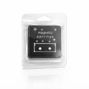 Magnetics Ear Studs in Silver Small Size