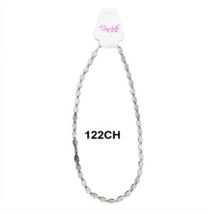 Elegant Sunbelle Silver Neck Chain for stylish accessorizing