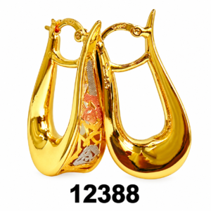Elegant Gold U Shape Earrings from Murry Collection