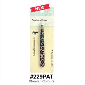 Twizzer Slant Tweezers in Cheetah Style Design #229PAT