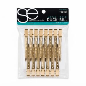 Salon Essentials All Purpose Slide In Clip Gold #3115GOL