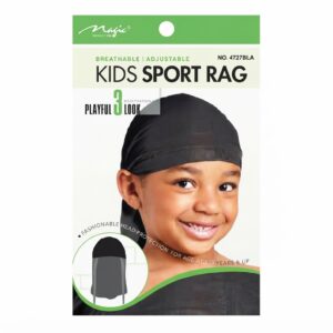 Kid’S Sport Rag Black #4727BLA