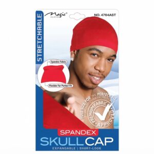 Spandex Cool Cap in assorted colours for fashionable hair protection