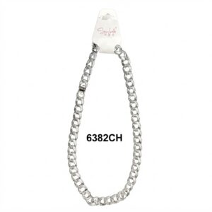 Sunbelle Silver Neck Chain showcasing elegant design