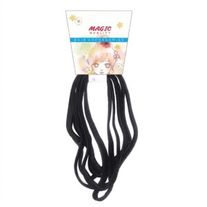 Magic Collection 8mm Black Head Band for hair styling