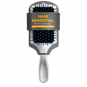 Paddle Brush in Silver Colour for hair styling and shaping