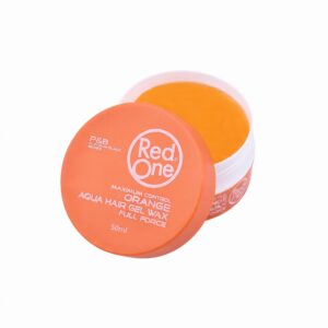 Aqua Red1 Hair Wax Orange Color 150ml for styling and hold