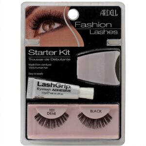 Ardell Fashion Lashes Starter Kit with 101 Demi lashes and adhesive