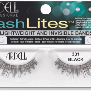 Ardell Lash Lites Lightweight Invisible Band Lashes 331 #AR61479