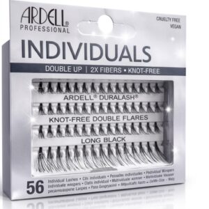 Ardell Thick Flair Long Knot Free Black eyelashes in packaging
