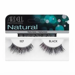 Ardell Eyelashes NO117 in a packaging showcasing natural look eyelashes