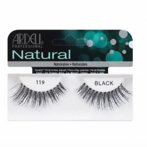 Ardell Eyelashes NO119 in a 72-piece box, perfect for a natural look