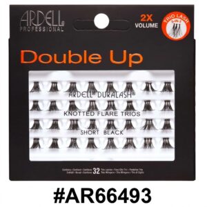 Ardell Double Up Trio Individual Flair Short eyelashes for enhanced volume